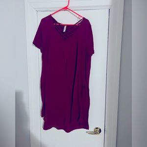 Maroon Midi